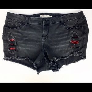 Torrid Black Denim Shorts